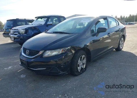 2014 Honda Civic Lx z USA, uszkodzony, nr VIN 2HGFB2F5XEH525669